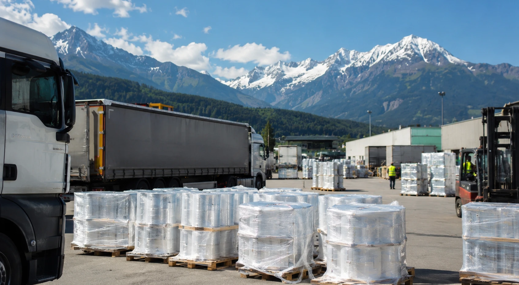 LLDPE Stretch Film Exporter Austria — Greenstrix Supply
